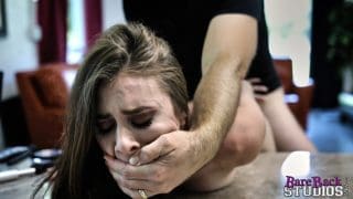 Anya Olsen hot rape porn bent on a table