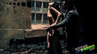 Savage forced sex in the street at night