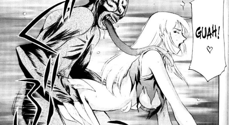 A mutant Licker rape Claire Redfield