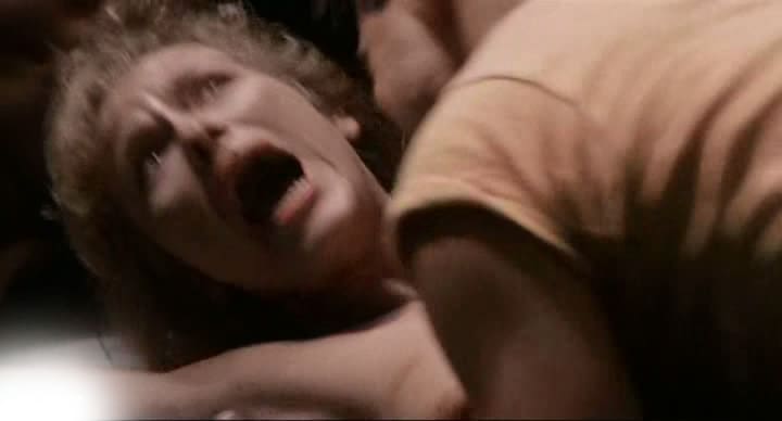 Savage Streets rape scene : Linnea Quigley abused in gymnasium